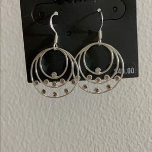 NWT Madison sterling silver earrings